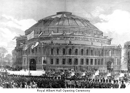 Opening of the Royal Albert Hall